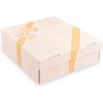 WIMEX s. r. o WIMEX s. r. o. Кутия за торта (картон за микровълнова) с печат 28 x 28 x 10 см [100 бр]
