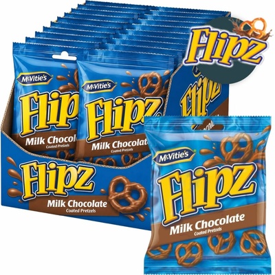 Flipz McVitie's preclíky v mléčné čokoládě 39 g – Zbozi.Blesk.cz