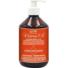 Eco-U masážní olej Citrus Explosion 500 ml