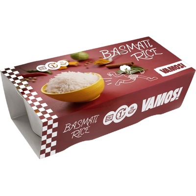 VAMOS! Ryža Basmati 2 x 125 g