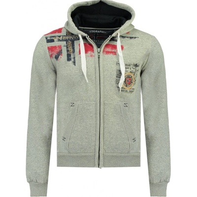 GEOGRAPHICAL Norway mikina FESPOTE MEN 100 šedá
