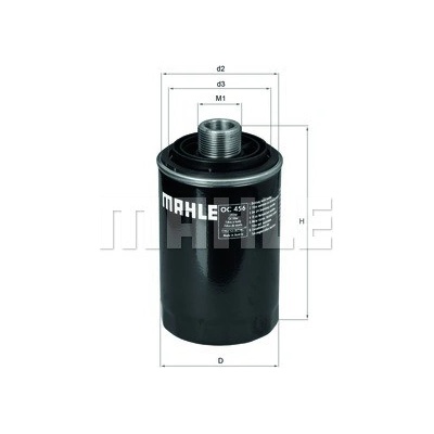 Olejový filter MAHLE ORIGINAL OC 456 (OC456)