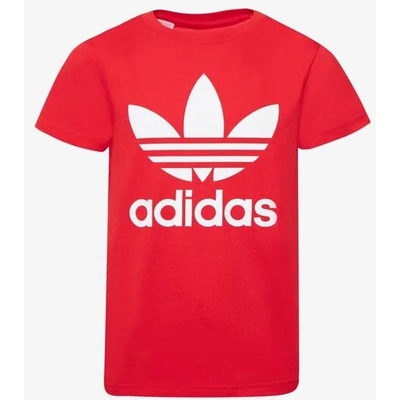 Adidas Тениска Trefoil Tee Boy детски Дрехи Тениски IB9929 Сив 152 (IB9929)