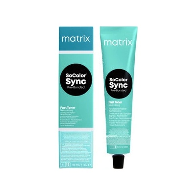 Matrix SoColor Sync Pre-Bonded Fast Toner Neutralizing rýchly toner na vlasy Anti Brass 90 ml