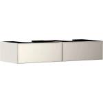 Hansgrohe Xevolos E - Шкаф за мивка, 28x137x55 см, 2 чекмеджета, бежов мат/бежов металик 54317790 (54317790)