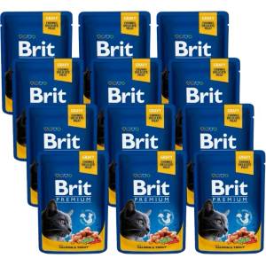 Brit Cat СЪМГА и ПЪСТЪРВА 12x100г