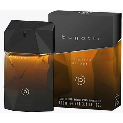 Bugatti Unlimited Amber toaletní voda pánská 100 ml