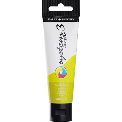 Daler-Rowney System3 АКРИЛНА боя Pale Olive Green 59 ml 1 бр (129059368)