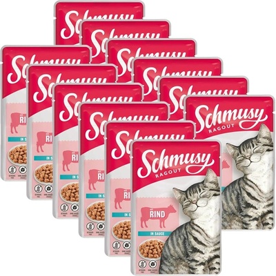 Schmusy Ragout консерви говеждо в сос 12 x 100 г
