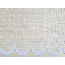 Žakárová záclona V 022 bílá 180 cm