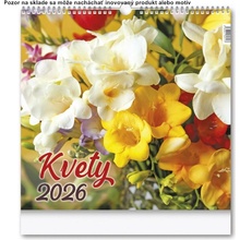 nástenný Kvety 2027