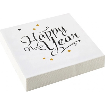 Golden Wishes ubrousky papírové 33x33cm