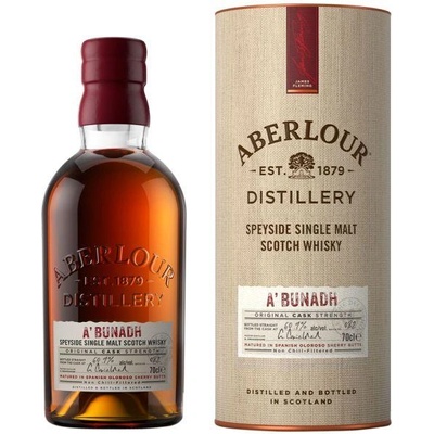 ABERLOUR Шотландско уиски Аберлор/Aberlour - Абуна Хенд Мейд Шери Каск, 0.7 л