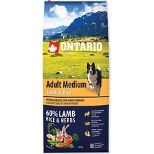 Ontario Adult Medium Lamb & Rice 2,25 kg