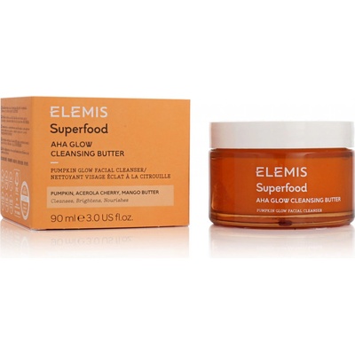 Elemis Superfood AHA Glow Cleansing Butter pleťová maska 90 ml