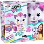 Canal Toys Творчески комплект Canal Toys Airbrush plush - Плюшена играчка за оцветяване, Коте (CTOFG272) - ozone