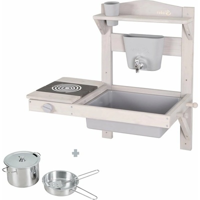 Roba dětský zahradní nábytek šedá/light