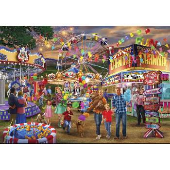 Image 1 of Bluebird Puzzle - Puzzle Family Fun Carnival - 1 000 piese