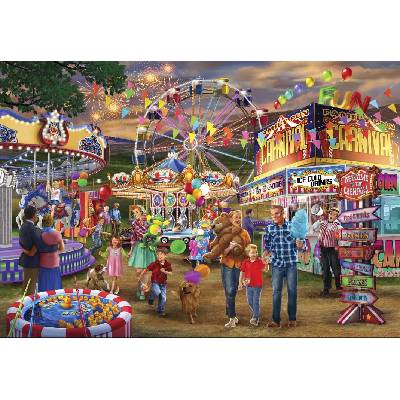Bluebird Puzzle - Puzzle Family Fun Carnival - 1 000 piese