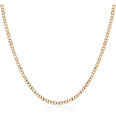 SAVICKI Синджирче Savicki 7, 5 мм: 585 злато, curb chain