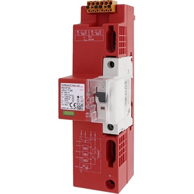 DEHN 909131 DSH ZP B2 LSG A TT 255 svodič pro přepěťovou ochranu Přepětová ochrana pro: sběrnice 40 mm Piece 1 ks