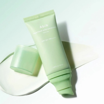 ABIB Минерален слънцезащитен крем SPF50+ ABIB Heartleaf Mild Sunscreen Relief Tube (691279)
