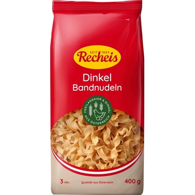 Recheis Naturgenuss špaldové těstoviny Nastrini 400 g