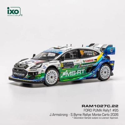 Ford Puma Rally1 Rallye Monte Carlo 2026 95 Armstrong BirneIXO 1:43