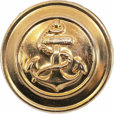 Gombík taliansky MARINE s kotvou, ø 25 mm