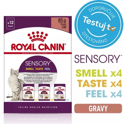Royal Canin Sensory Pack gravy 3 x 4 x 85 g