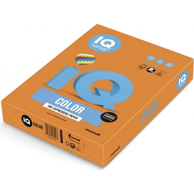 barevný papír IQ OR 43 A4 80 g oranžová 1bal/500ks – Zboží Mobilmania