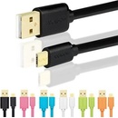 USB kabely Axagon BUMM-AM05QB Micro USB, 2A, 0,5m, černý