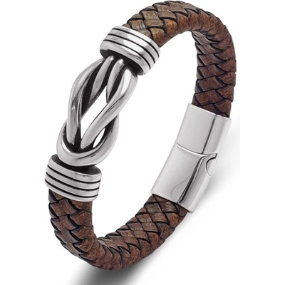 Titan Jewerly pánský ocelový proplétaný náramek Pontianus 220422095019