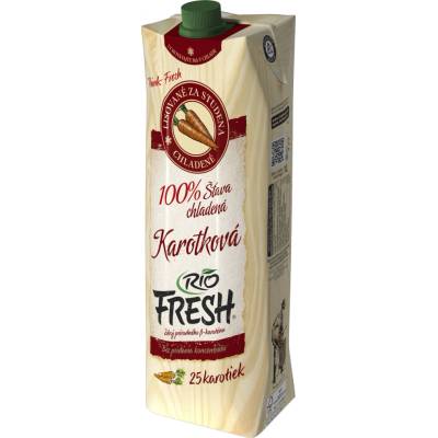 Rio Fresh 100% šťáva chlazená karotková 1 l