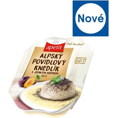 Apetit Alpský povidlový knedlík s jemným krémem 410 g