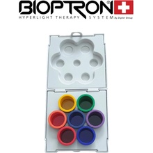 Sada terapia farbami 7ks biolampa Zepter BIOPTRON Compact lll