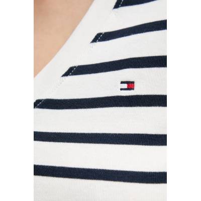 Памучна тениска Tommy Hilfiger в синьо WW0WW40584 (WW0WW40584)