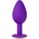 Blush Novelties Temptasia Bling Plug Small Purple