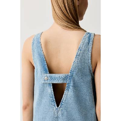 Calvin Klein рокля от деним (LV047G730G)