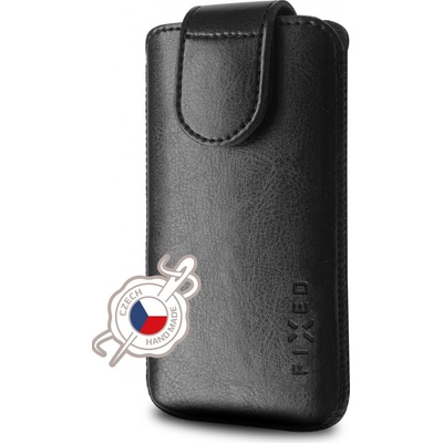 FIXED Sarif se zavíráním, PU kůže, velikost 6XL+, černé RPSFM-001-6XL+
