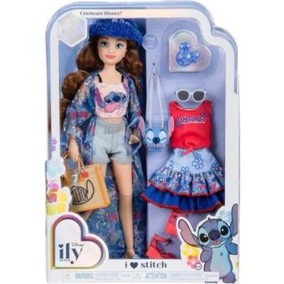 Jakks Pacific Disney ILY 4ever módní Stitch a sadou doplňků 30 cm