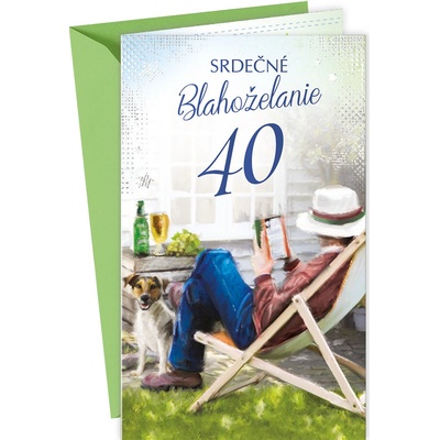 ARGUS Blahoželanie k narodeninám 40 15-6414/40
