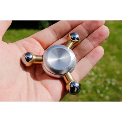 Luxury Fidget Spinner Stříbrná