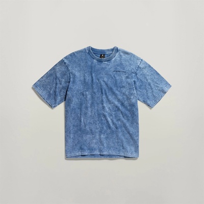 G Star Тениска G Star Indigo Boxy T-Shirt - Fade Blue