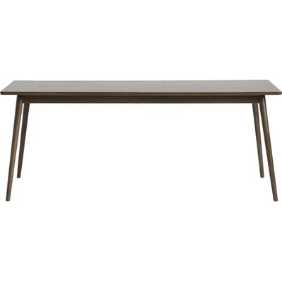 Unique Furniture Кафява сгъваема трапезна маса с дъбов плот 190x90 cm Barrali - Unique Furniture (43252931)