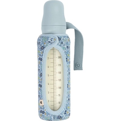 Bibs x Liberty obal na fľašu veľký BabyBlue