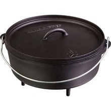 Litinový hrnec 12l Camp Chef Classic Dutch Oven 40 cm s poklicí CC-SDO16 Holandská trouba