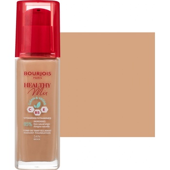 Bourjois Healthy Mix Radiance Reveal tekutý make-up 54 Beige 30 ml