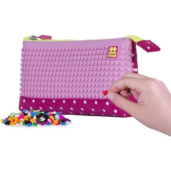 PIXIE CREW голям калъф ФУКСИЯ С БЕЛИ ТОЧКИ