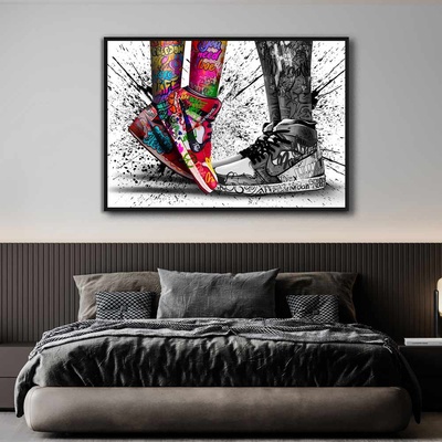 Decono Картина Banksy Sneakers